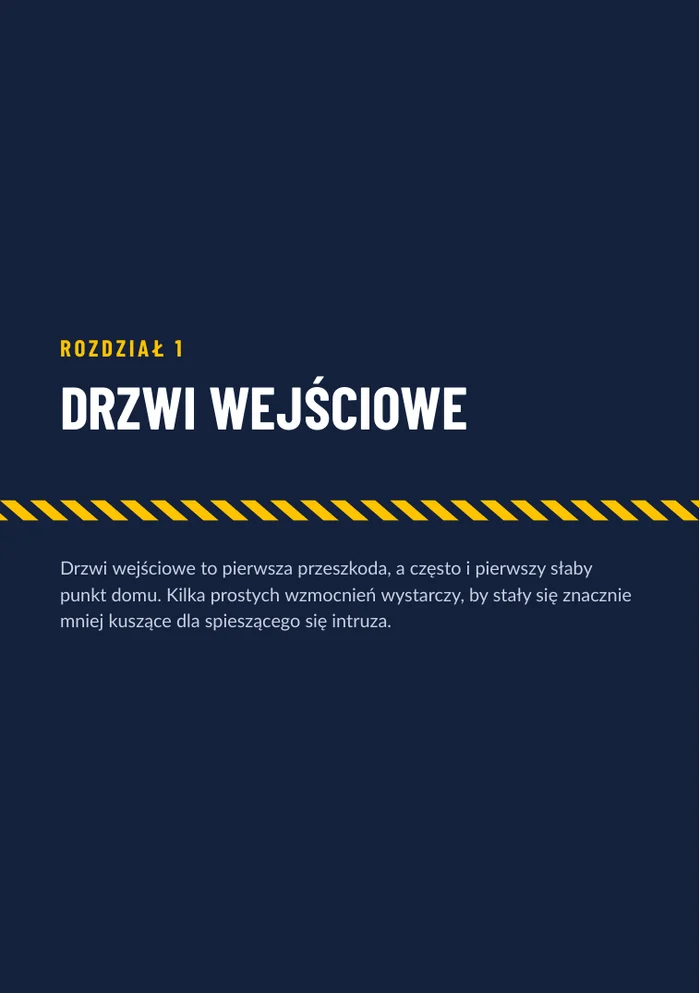 Początek rozdziału